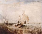 Joseph Mallord William Turner Jetzt fur den Maler, Passagiere gehen an Bord oil